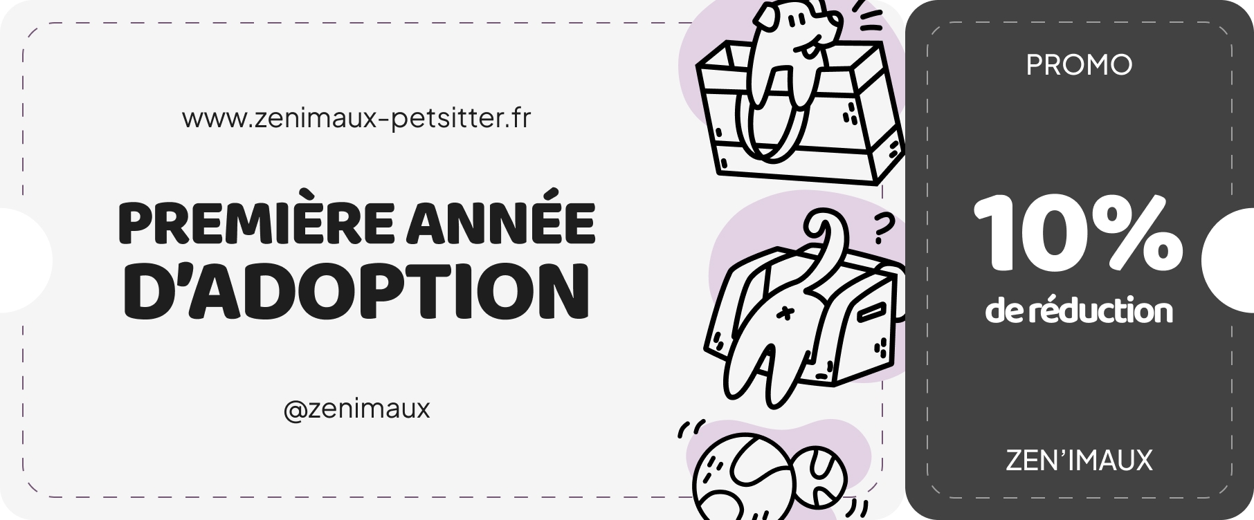 Bon plan adoption Zen'imaux