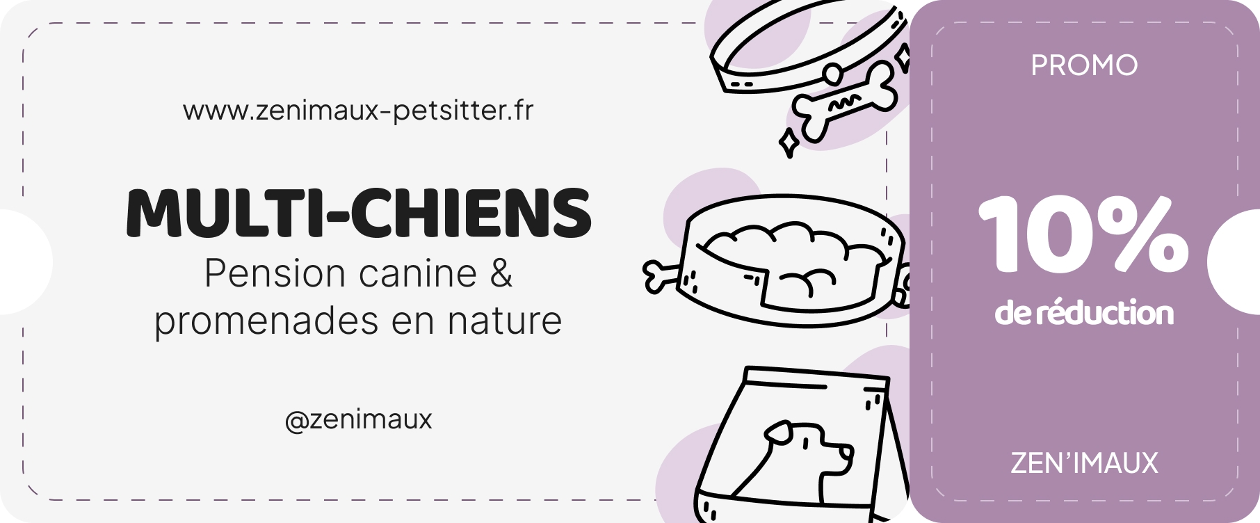 Bon plan multi-chiens Zen'imaux